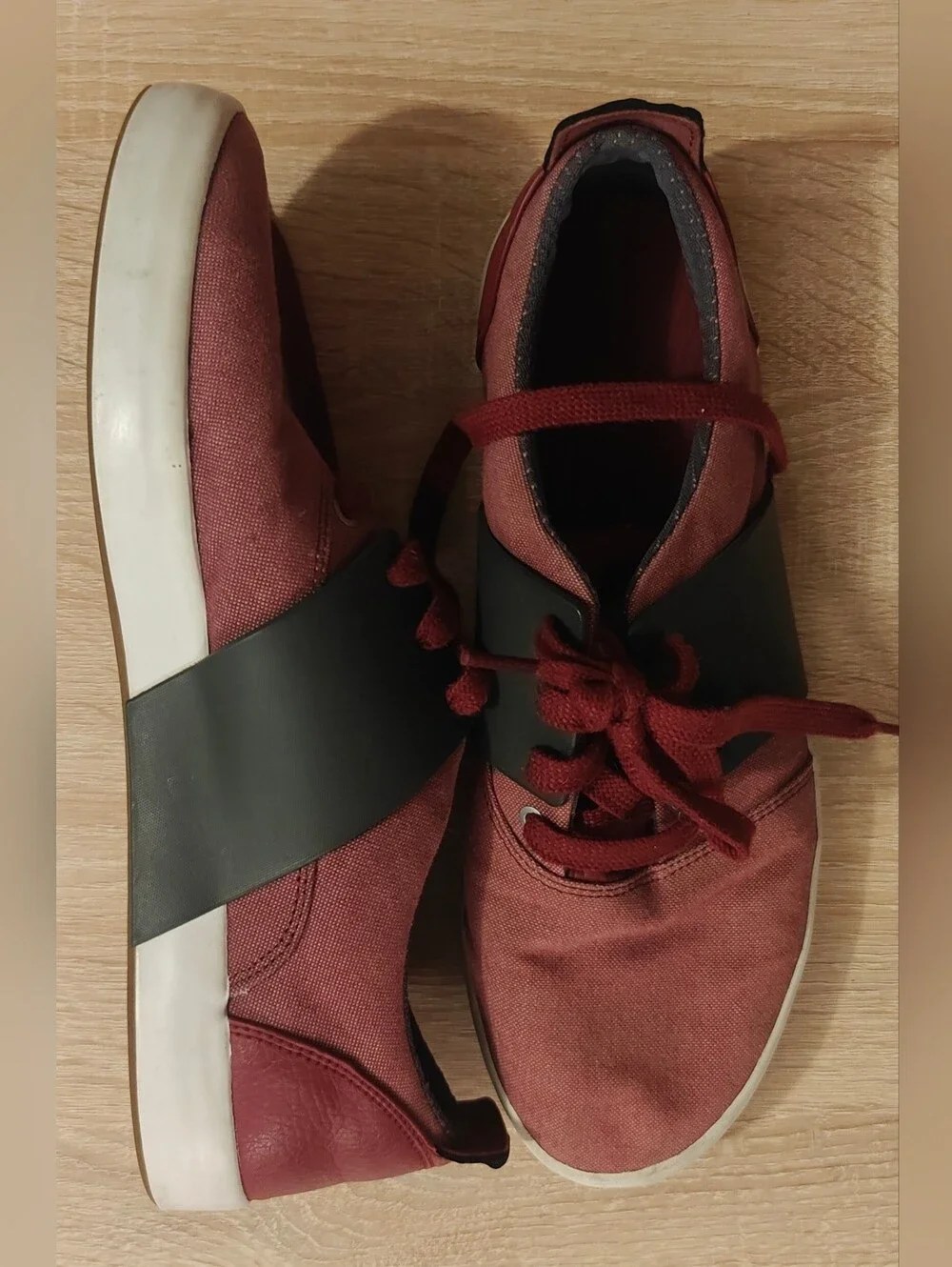 PUMA El Ace 3 Casual Sneaker, #355424-09, Burgundy/Gray, Mens US Size 9